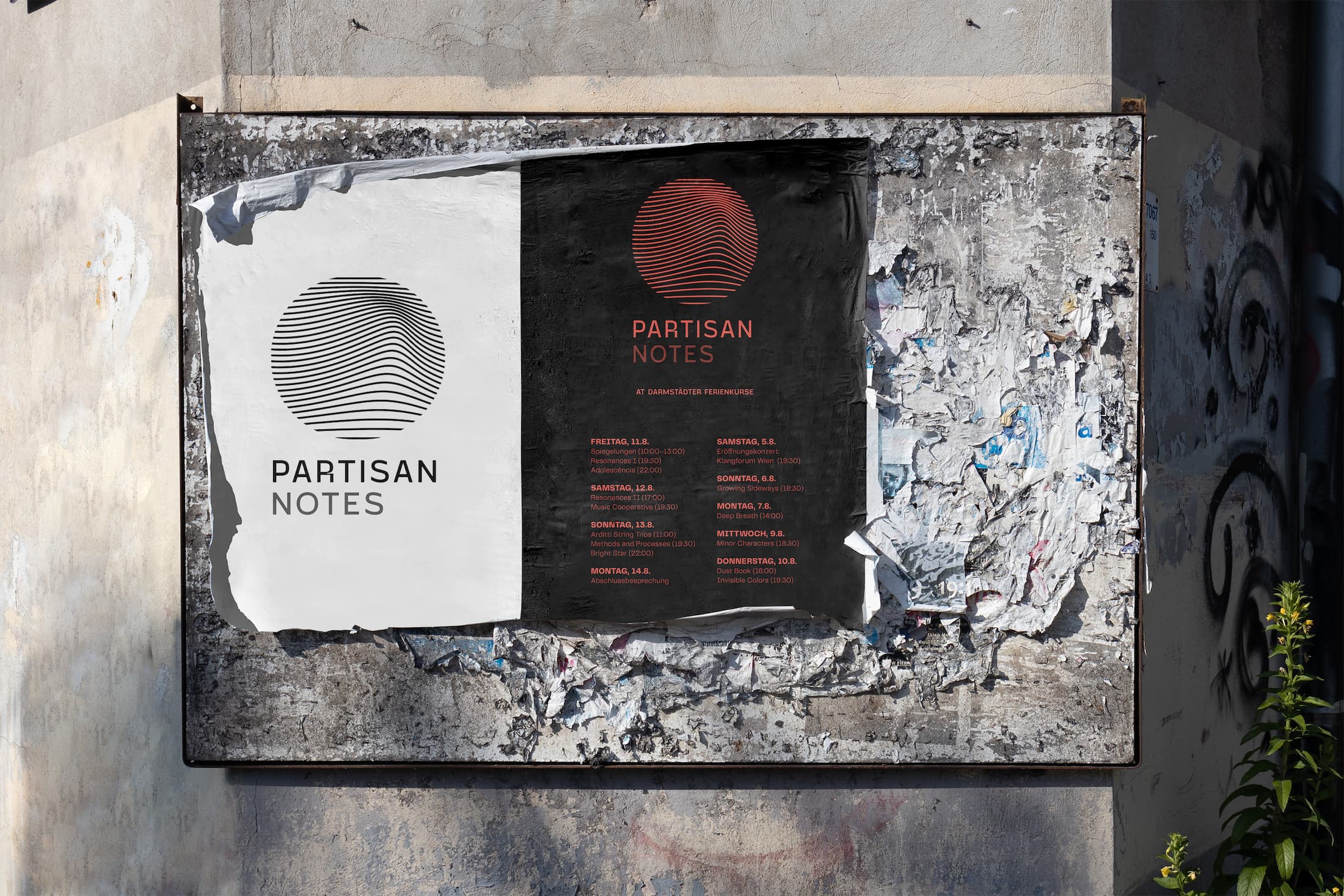 Partisan Notes Plakat